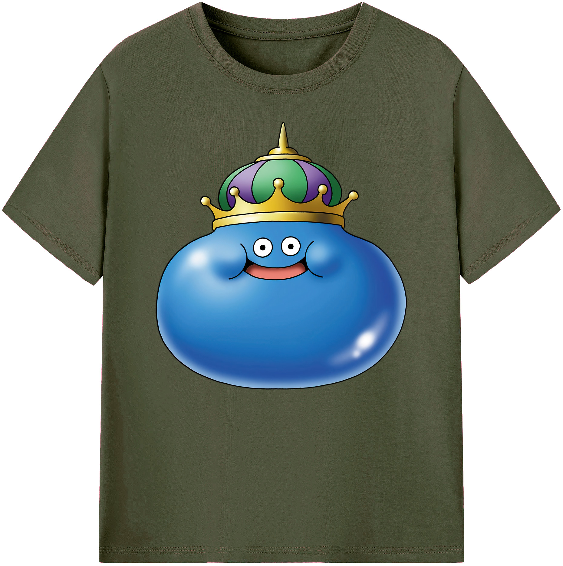 （画像用） ドラゴンクエスト Doragon Kuesuto Dragon Quest 綿100％ メンズ半袖Tシャツ｜肌触りやわらか＆通気性